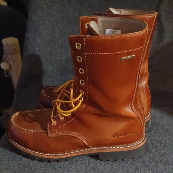 Eddie Bauer's size 11.5R Field boots color Rust - Picture 8 of 10